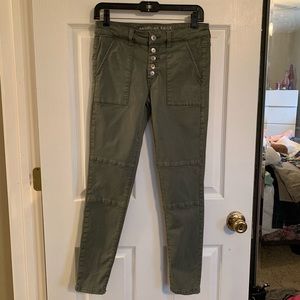 American Eagle olive green jeans